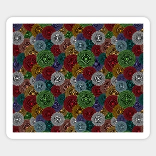 Aboriginal Art Pattern Sticker